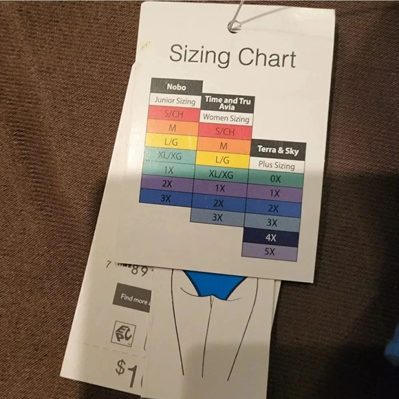 NWT Blue Floral Bikini Bottom in Size L/G 12-14 - Picture 2 of 3